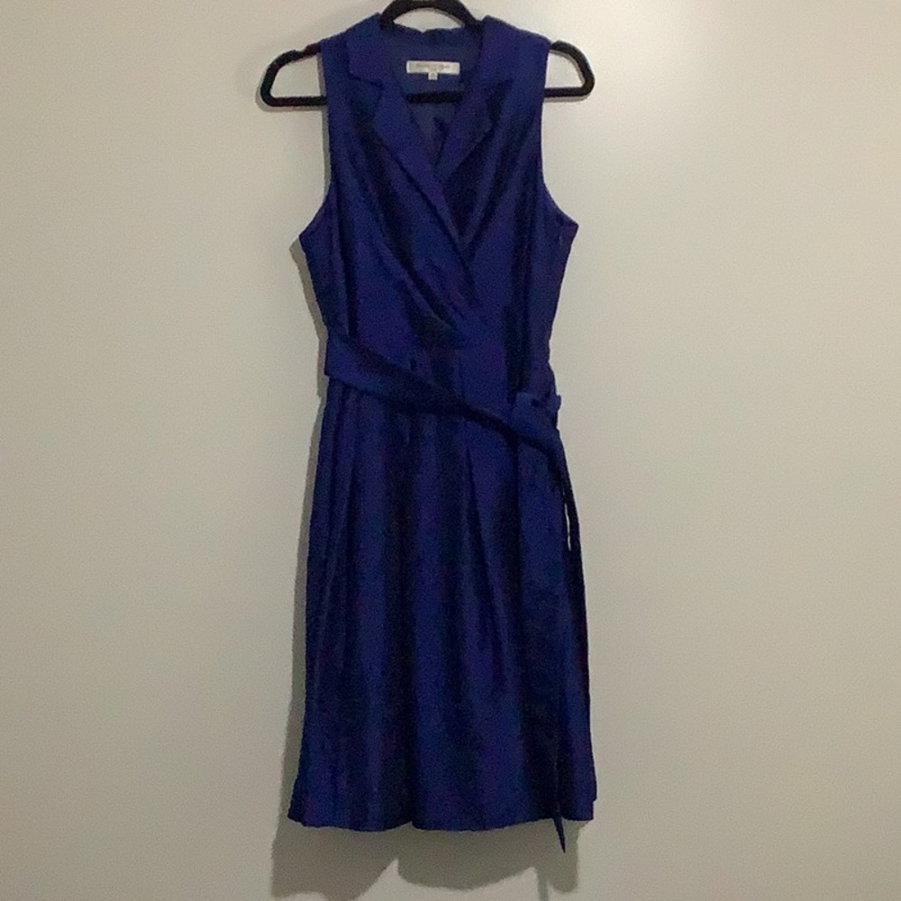 Evan Picone Navy Blue Dress